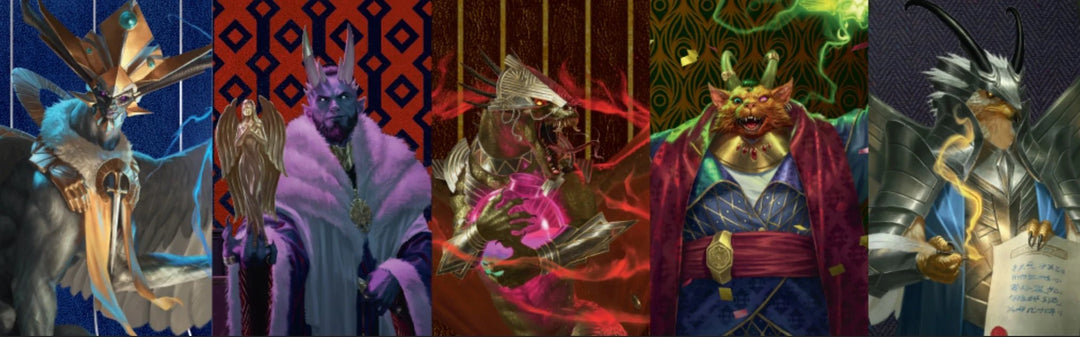¡Las cinco familias de New Capenna! 