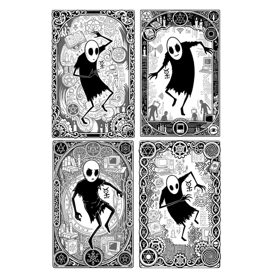 Mr. Freeman - Fragments of Reality: Complete Set (4 Cards) (Serialized)
