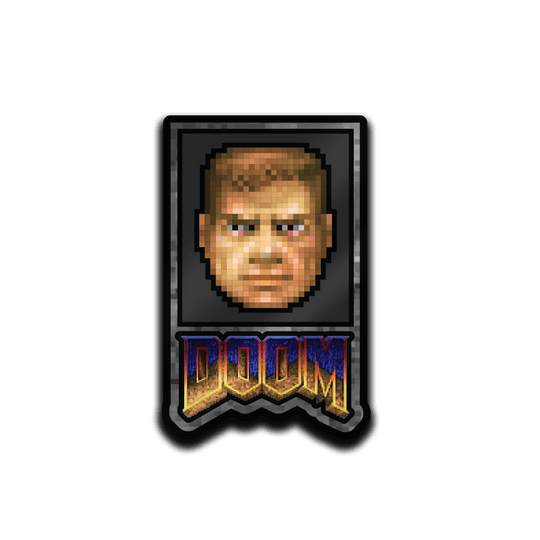 DOOM - DOOM Guy Blind Box Pin - Pinfinity - Augmented Reality Collectible Pins