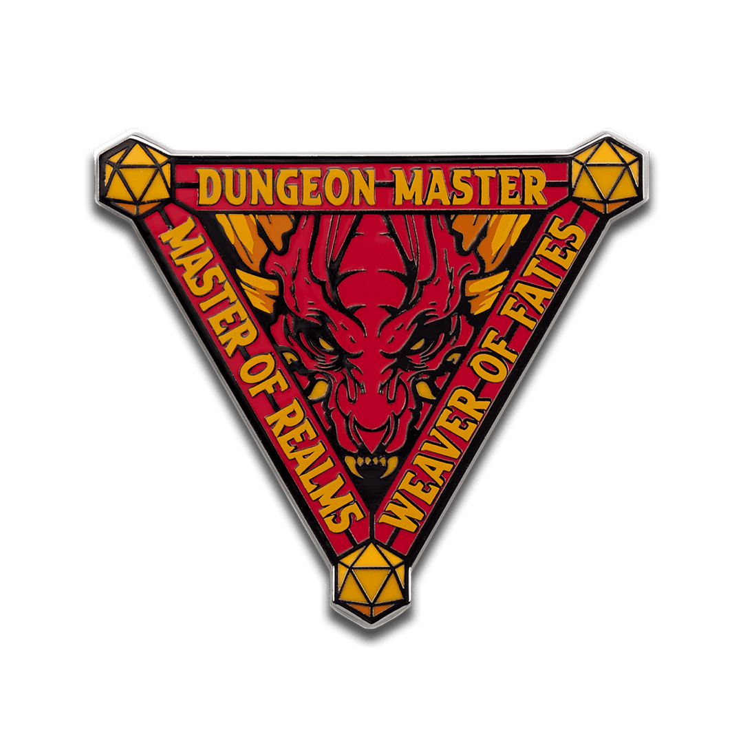 Dungeons & Dragons - Dungeon Master - Pinfinity - Augmented Reality Collectible Pins