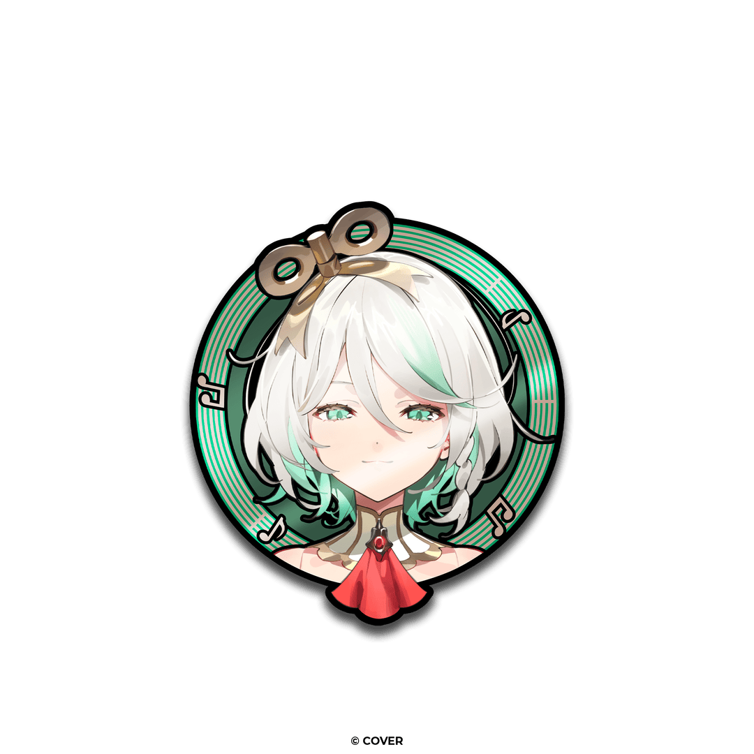 hololive English - Justice - Cecilia Immergreen - Pinfinity - Augmented Reality Collectible Pins