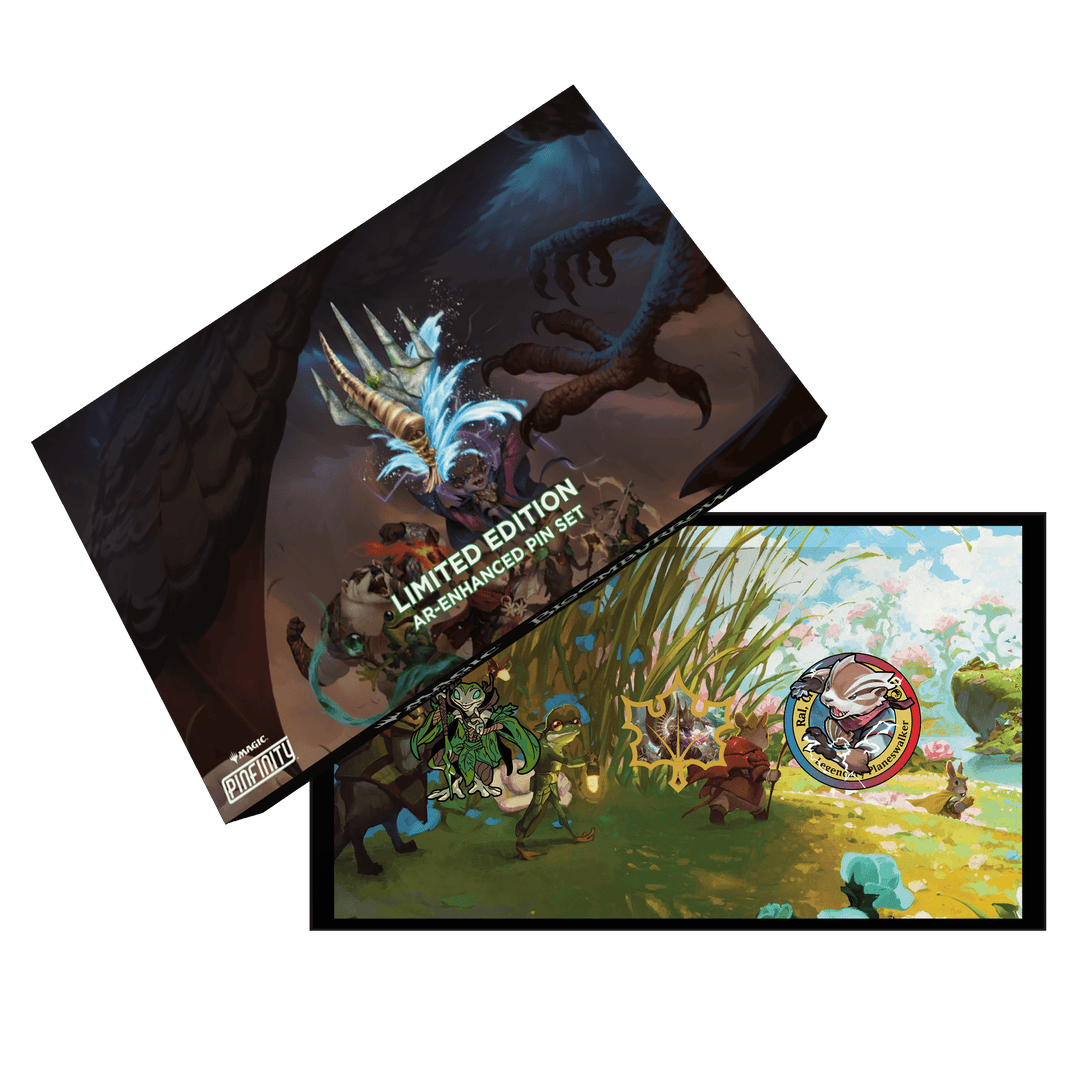 Magic: The Gathering - Bloomburrow AR Pin Set - Pinfinity - Augmented Reality Collectible Pins