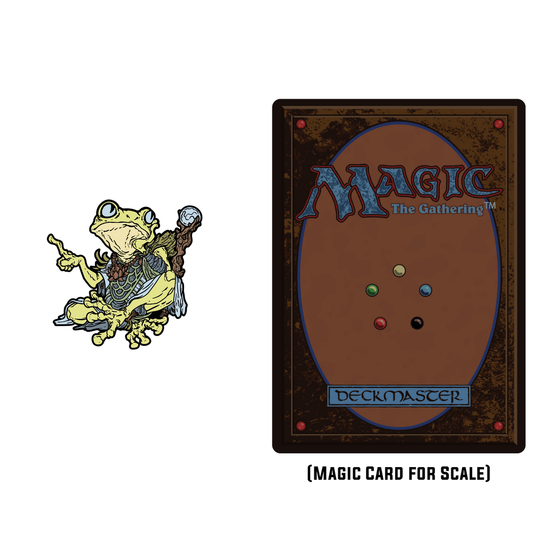 Magic: The Gathering - Helga, Skittish Seer AR Pin - Pinfinity - Augmented Reality Collectible Pins