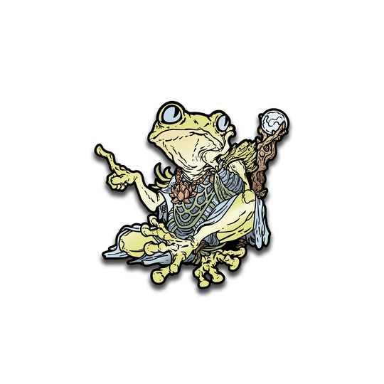 Magic: The Gathering - Helga, Skittish Seer AR Pin - Pinfinity - Augmented Reality Collectible Pins
