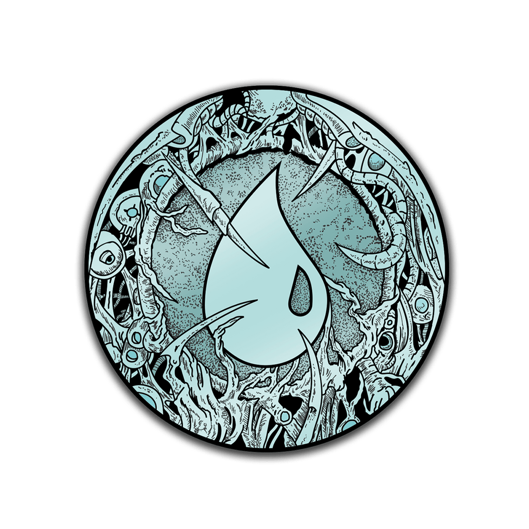 Magic: The Gathering - Infect Island Pin - Pinfinity - Augmented Reality Collectible Pins