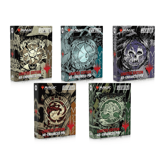 Magic: The Gathering - Infect Mana Set - Pinfinity - Augmented Reality Collectible Pins