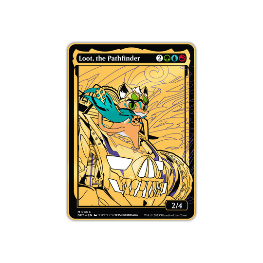 Magic: The Gathering - Loot, the Pathfinder - Pinfinity - Augmented Reality Collectible Pins