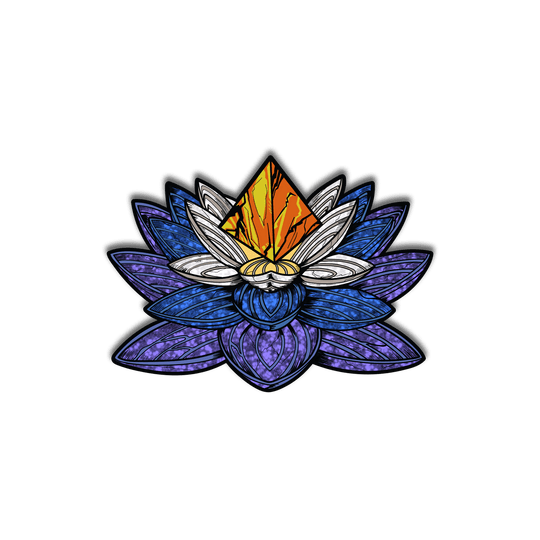 Magic: The Gathering - Radiant Lotus (Glitter Mythic Edition) - Pinfinity - Augmented Reality Collectible Pins