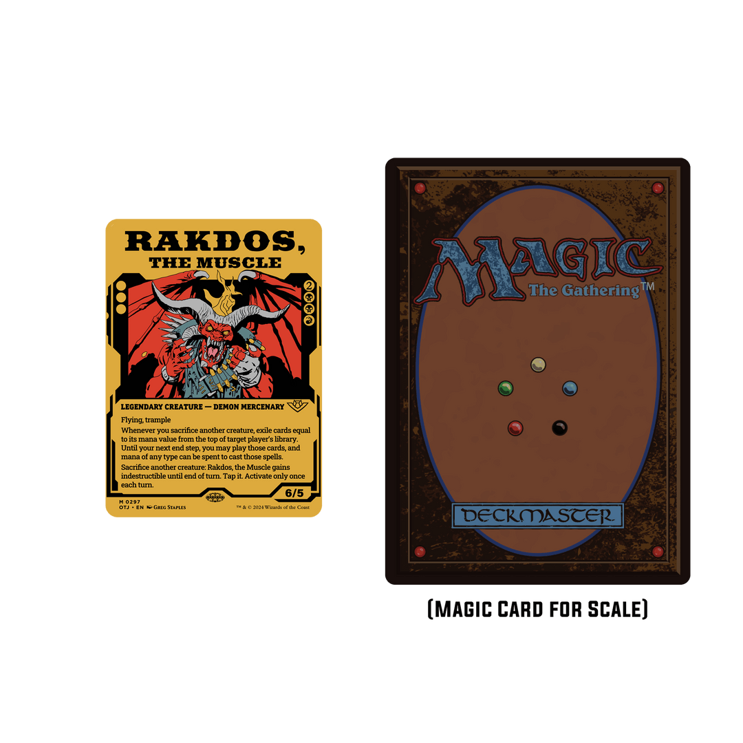 Magic: The Gathering - Rakdos, The Muscle AR Pin - Pinfinity - Augmented Reality Collectible Pins