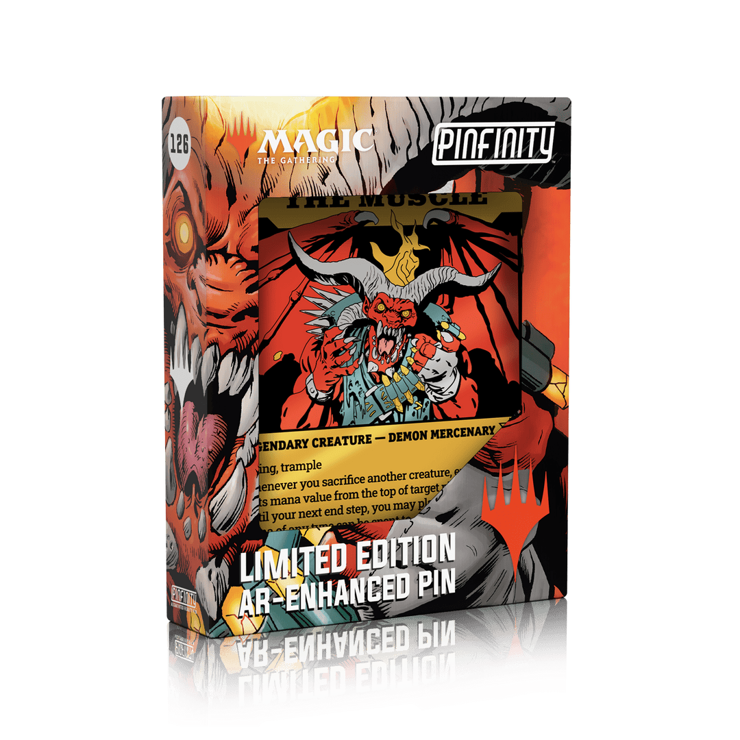 Magic: The Gathering - Rakdos, The Muscle AR Pin - Pinfinity - Augmented Reality Collectible Pins