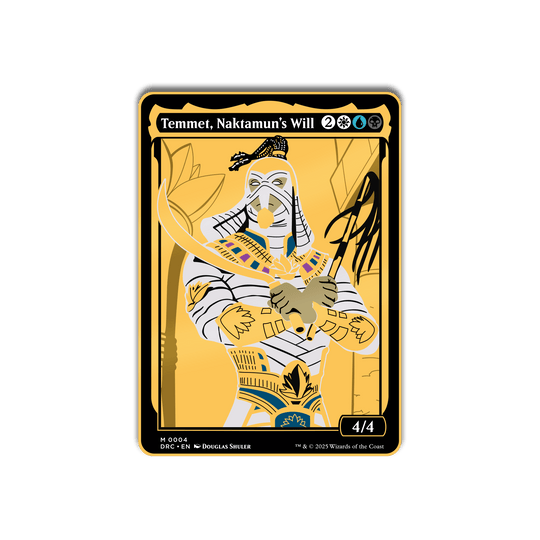 Magic: The Gathering - Temmet, Naktamun's Will - Pinfinity - Augmented Reality Collectible Pins