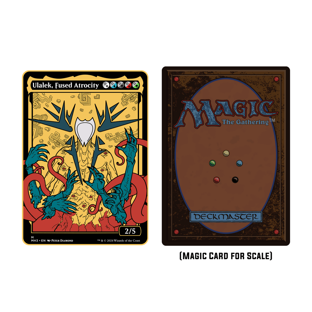Magic: The Gathering - Ulalek Commander Token - Pinfinity - Augmented Reality Collectible Pins
