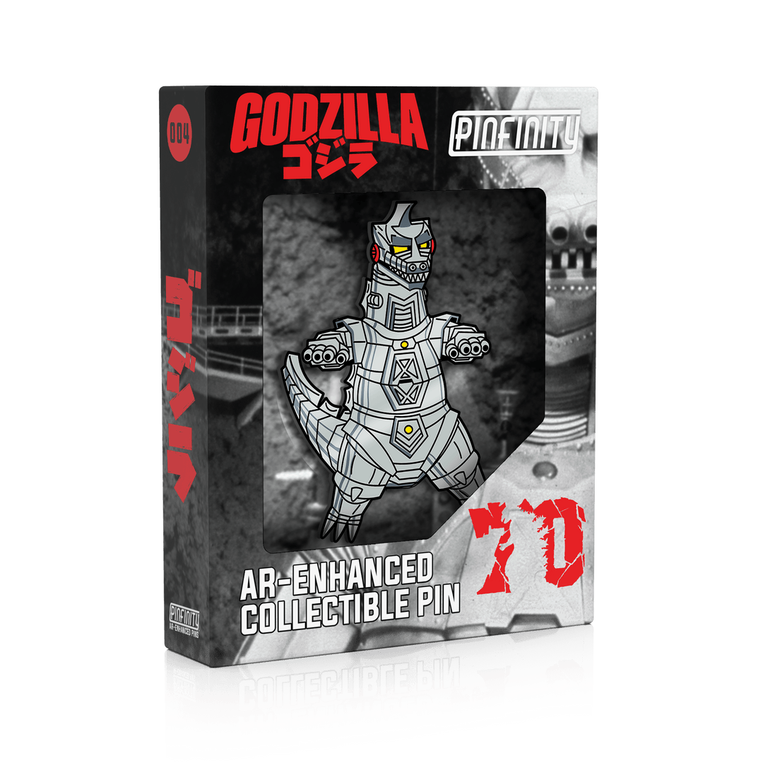 Mechagodzilla Showa Era AR Pin - Pinfinity - Augmented Reality Collectible Pins