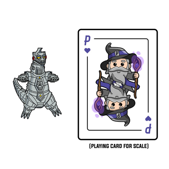 Mechagodzilla Showa Era AR Pin - Pinfinity - Augmented Reality Collectible Pins