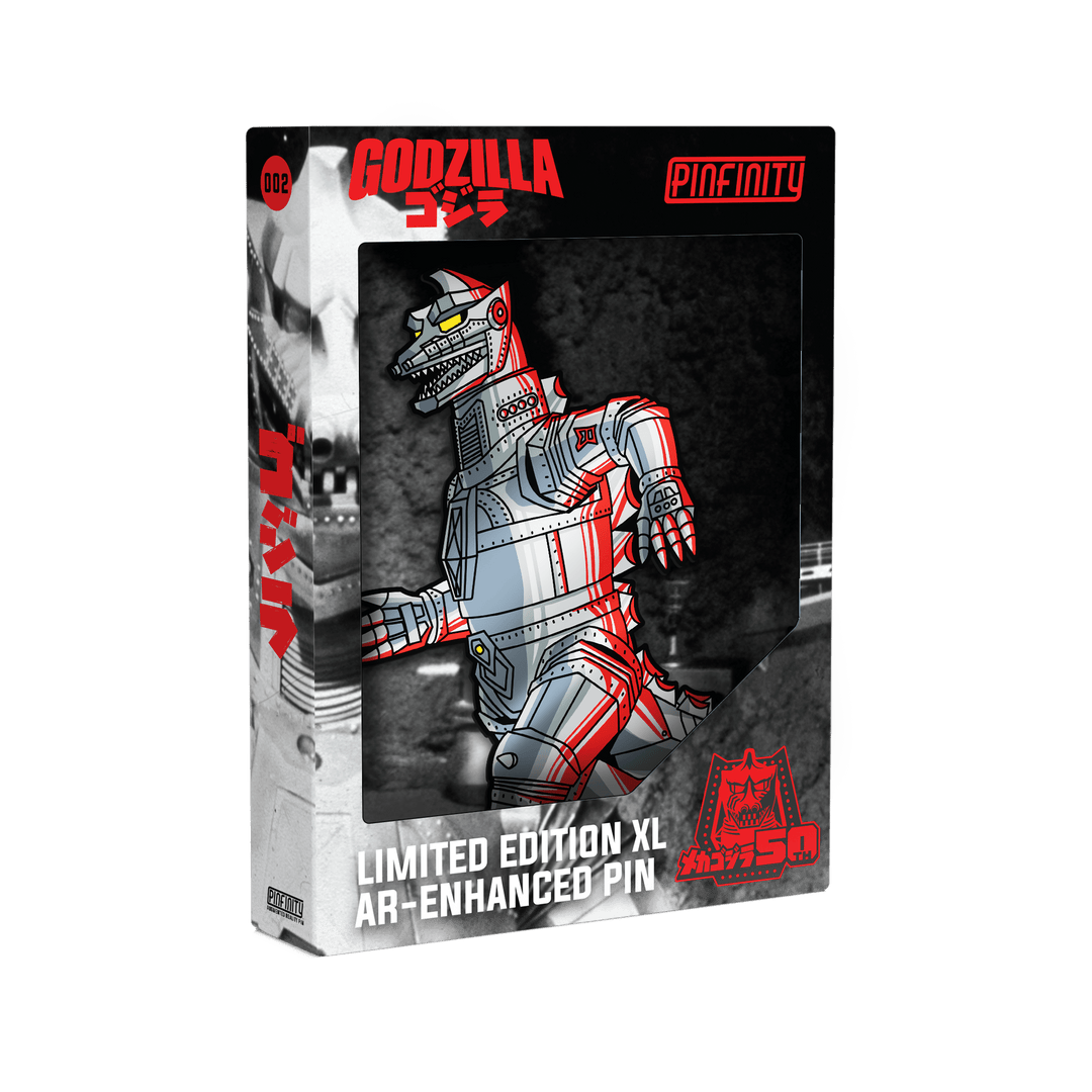 Mechagodzilla XL AR Pin (Showa Era) - Pinfinity - Augmented Reality Collectible Pins