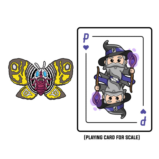 Mothra Showa Era AR Pin - Pinfinity - Augmented Reality Collectible Pins