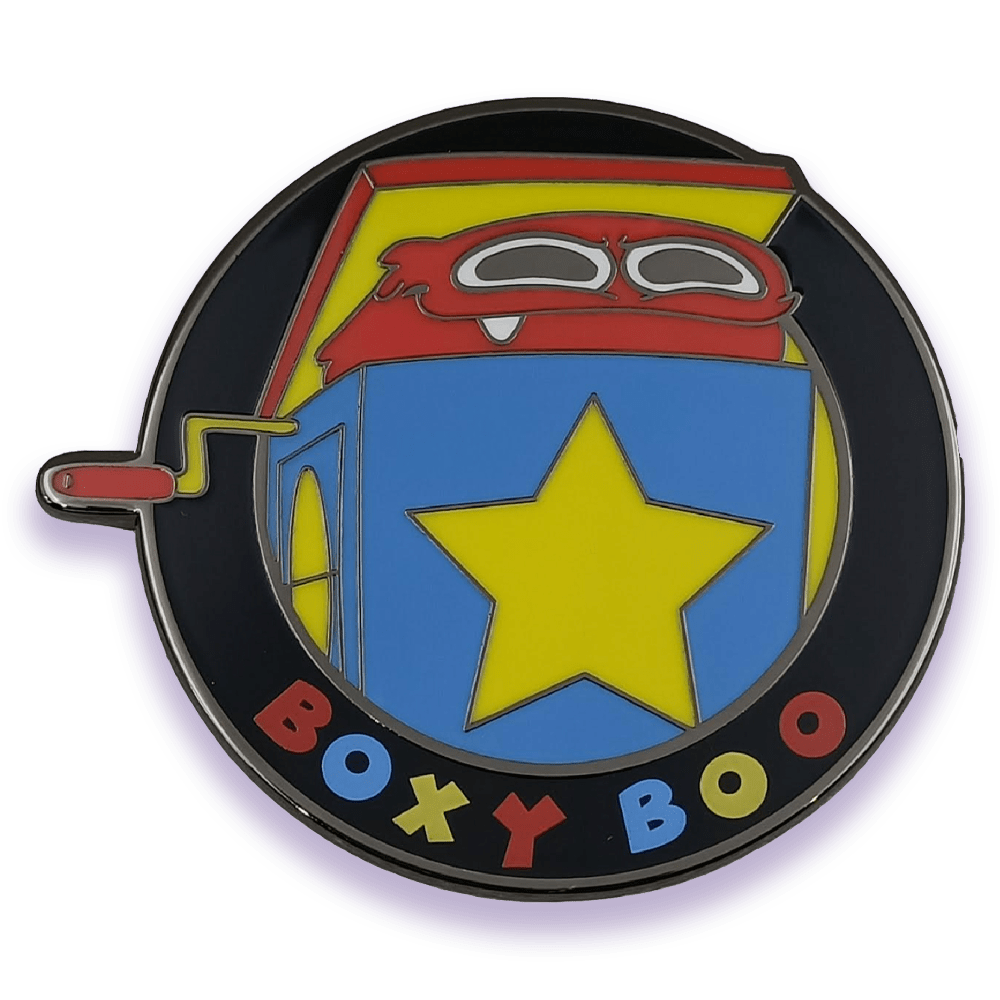 Poppy Playtime - Boxy Boo - Pinfinity - Augmented Reality Collectible Pins