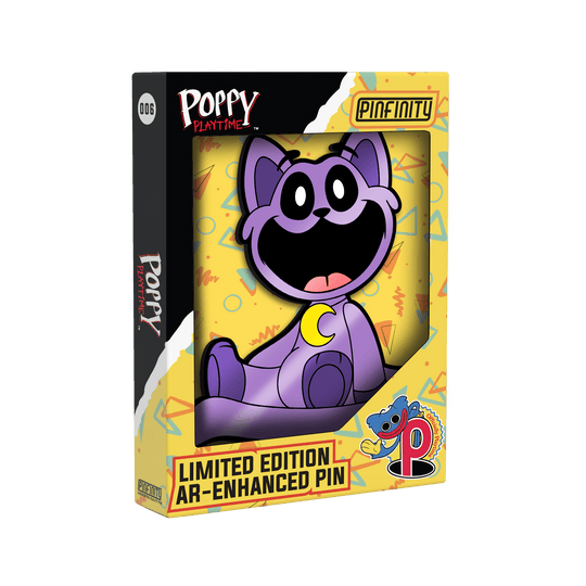 Poppy Playtime - Cat Nap XL - Pinfinity - Augmented Reality Collectible Pins