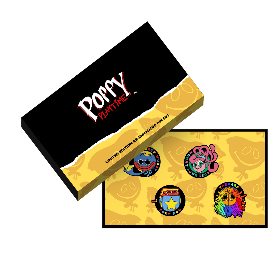 Poppy Playtime - Chapter Celebration Set - Pinfinity - Augmented Reality Collectible Pins