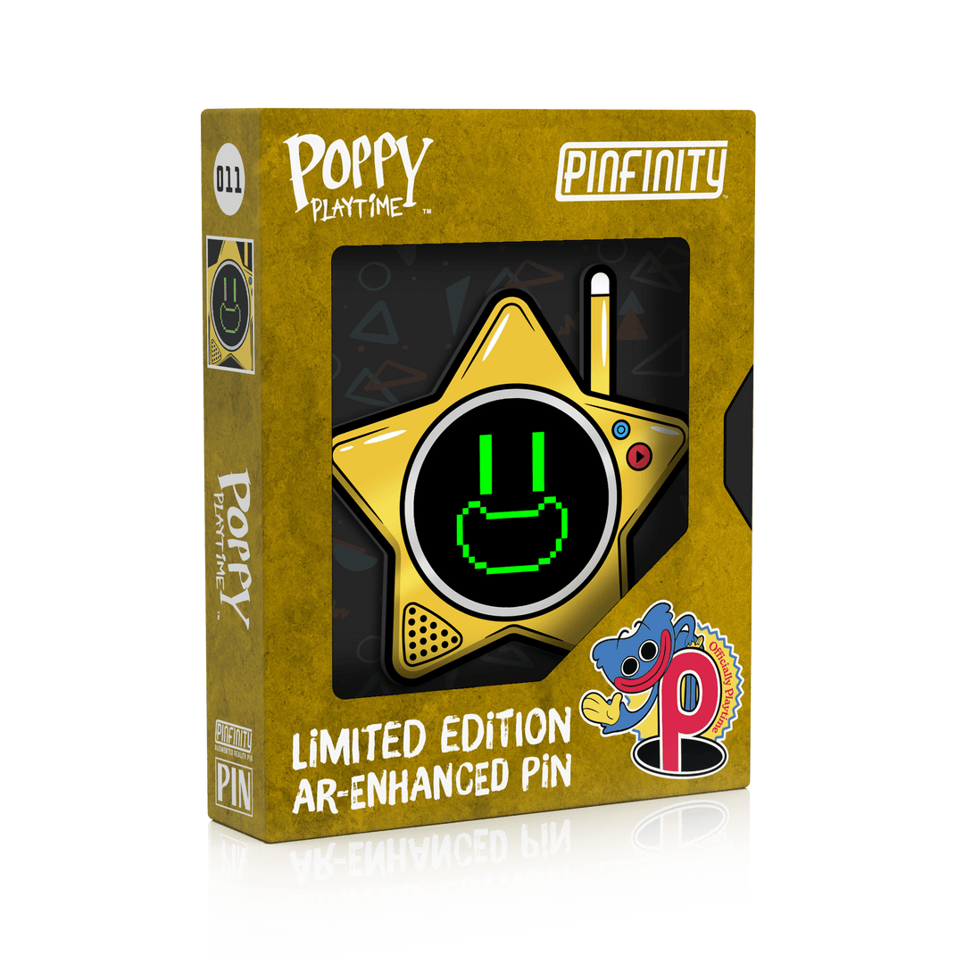 Poppy Playtime - Glowby LE AR Pin - Pinfinity - Augmented Reality Collectible Pins
