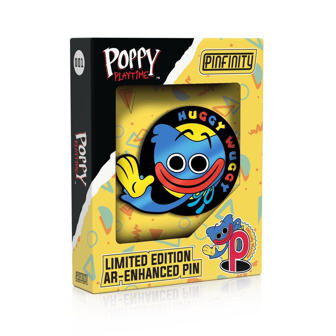 Poppy Playtime - Huggy Wuggy - Pinfinity - Augmented Reality Collectible Pins