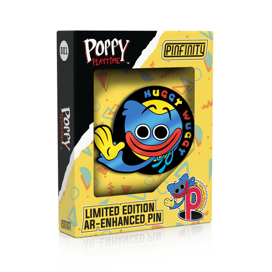 Poppy Playtime - Huggy Wuggy - Pinfinity - Augmented Reality Collectible Pins