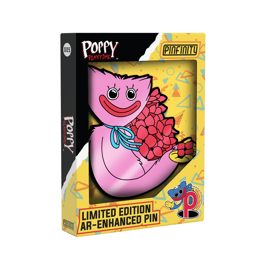 Poppy Playtime - Kissy Missy XL - Pinfinity - Augmented Reality Collectible Pins