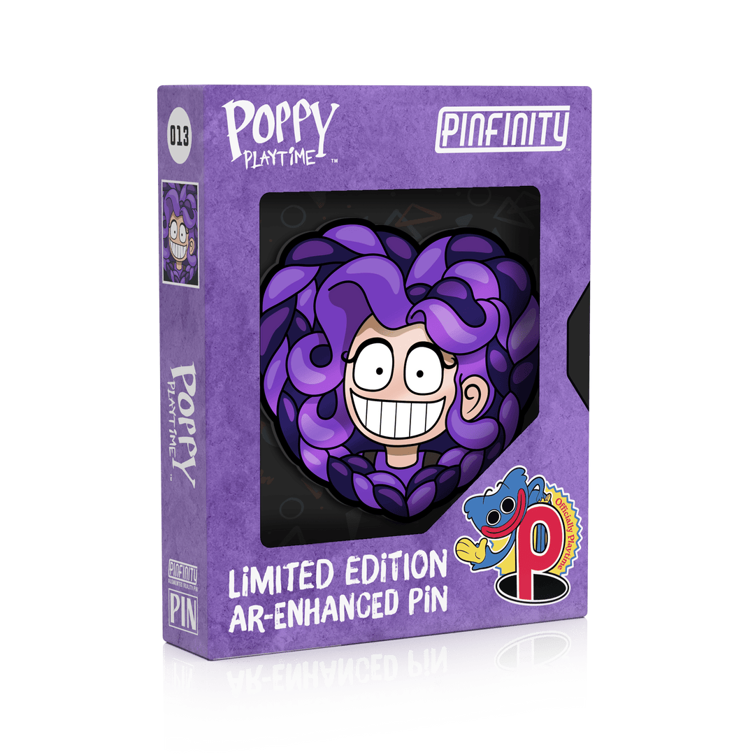 Poppy Playtime - Lily Lovebraids LE AR Pin - Pinfinity - Augmented Reality Collectible Pins