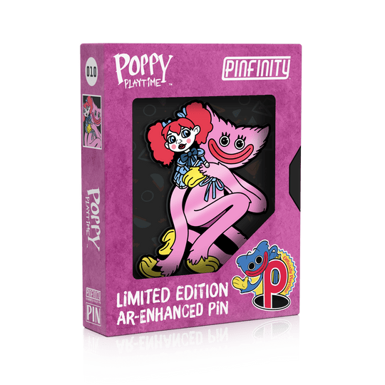 Poppy Playtime - Poppy & Mommy Long Legs LE AR Pin - Pinfinity - Augmented Reality Collectible Pins