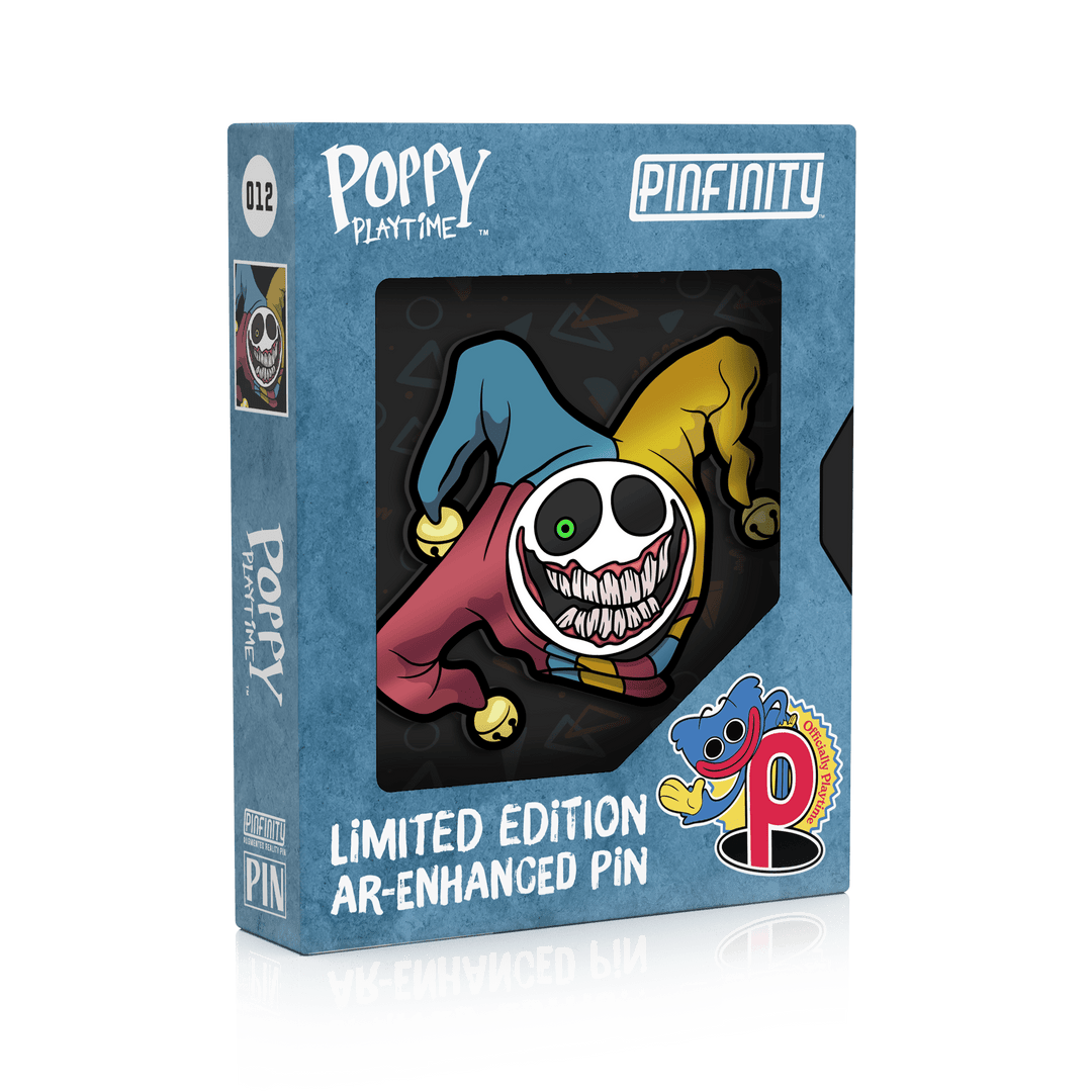 Poppy Playtime - The Prototype (Jester) LE AR Pin - Pinfinity - Augmented Reality Collectible Pins