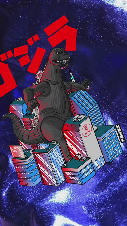 Godzilla XL CMYK Edition AR Pin (Showa Era)