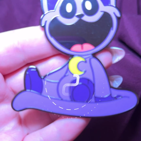 Poppy Playtime - CatNap XL Limited Edition AR Enhanced Pin