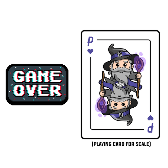Retro Gaming - Game Over - Pinfinity - Augmented Reality Collectible Pins