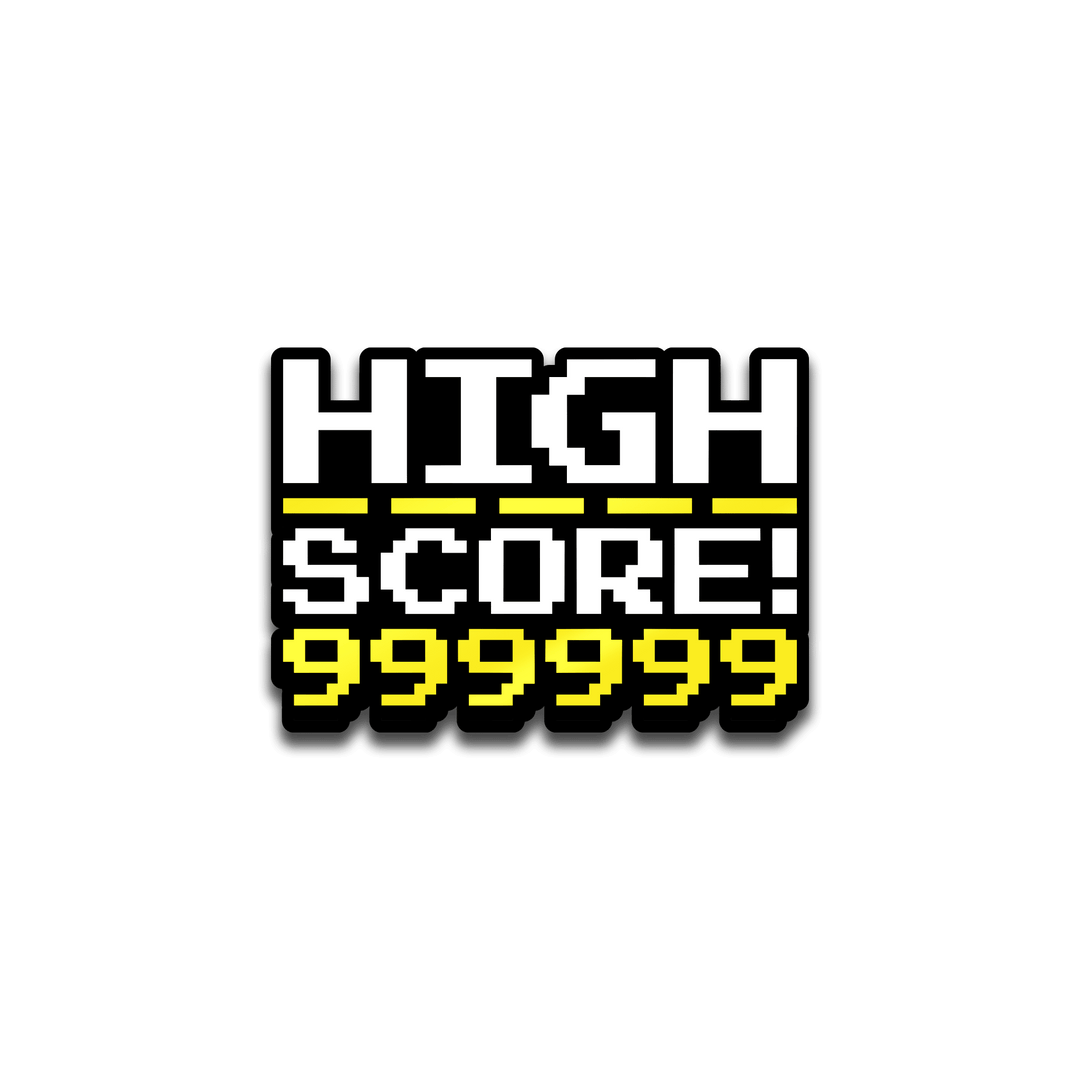 Retro Gaming - High Score - Pinfinity - Augmented Reality Collectible Pins