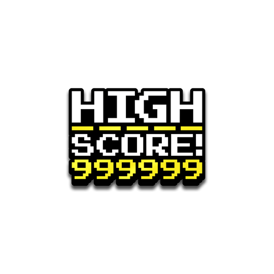 Retro Gaming - High Score - Pinfinity - Augmented Reality Collectible Pins