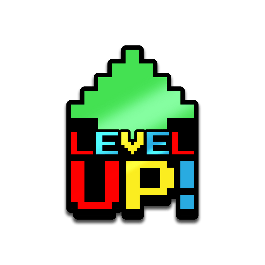 Retro Gaming - Level Up - Pinfinity - Augmented Reality Collectible Pins