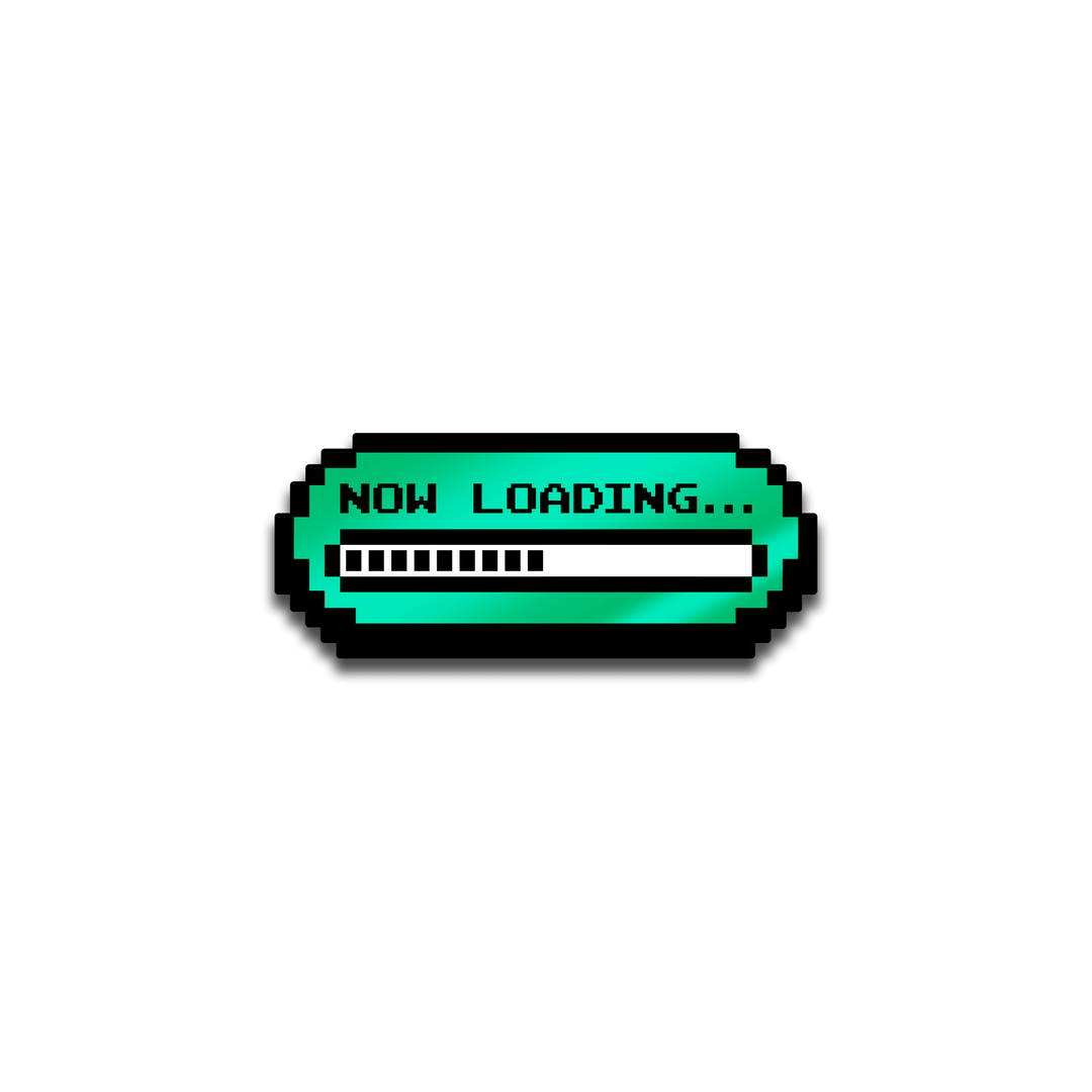 Retro Gaming - Now Loading - Pinfinity - Augmented Reality Collectible Pins