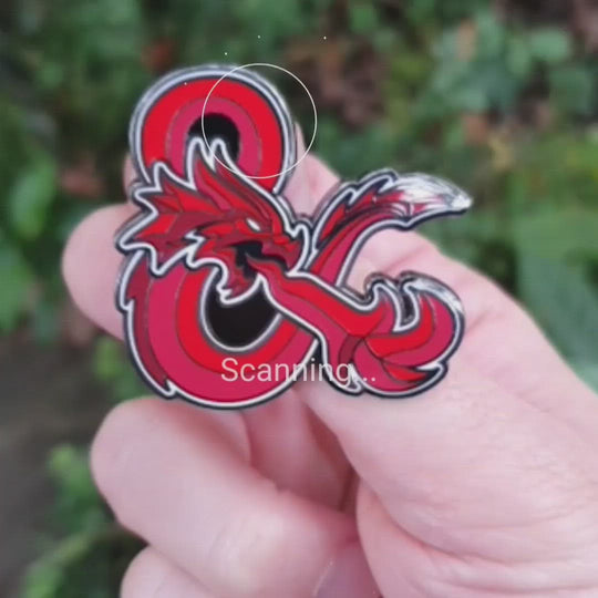 Dungeons & Dragons - Stained Glass Ampersand